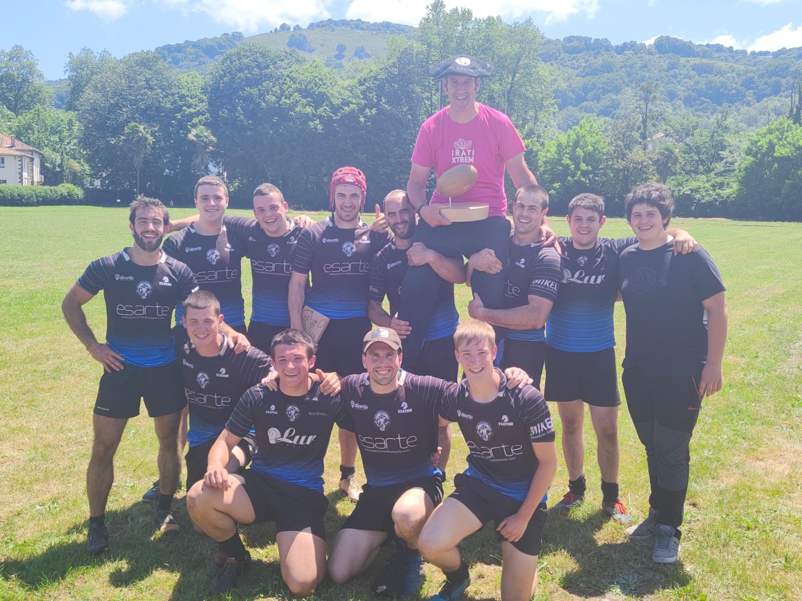 Fiesta del Rugby en Lekaroz